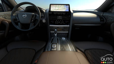 2021 Nissan Armada, interior